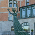 modern art sculpture metal craft salvador dali sculpture for garden